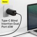 CARGADOR USBC BASEUS 65W USB C GAN2 LITE PARA PORTÁTIL